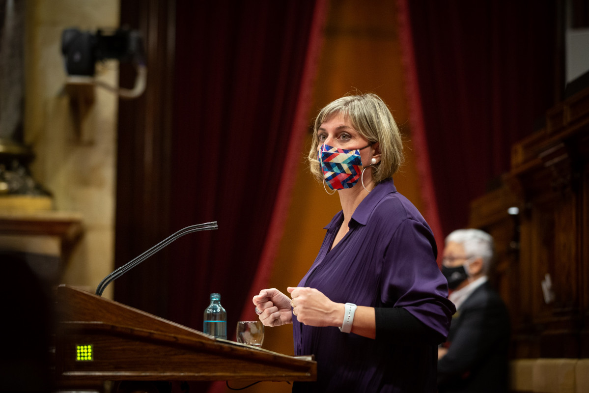 La consellera de Salud de la Generalitat, Alba Vergés