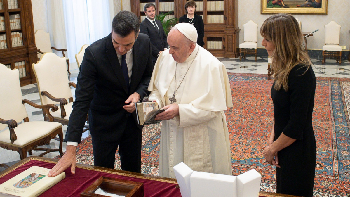 Pedro sanchez   papa francisco