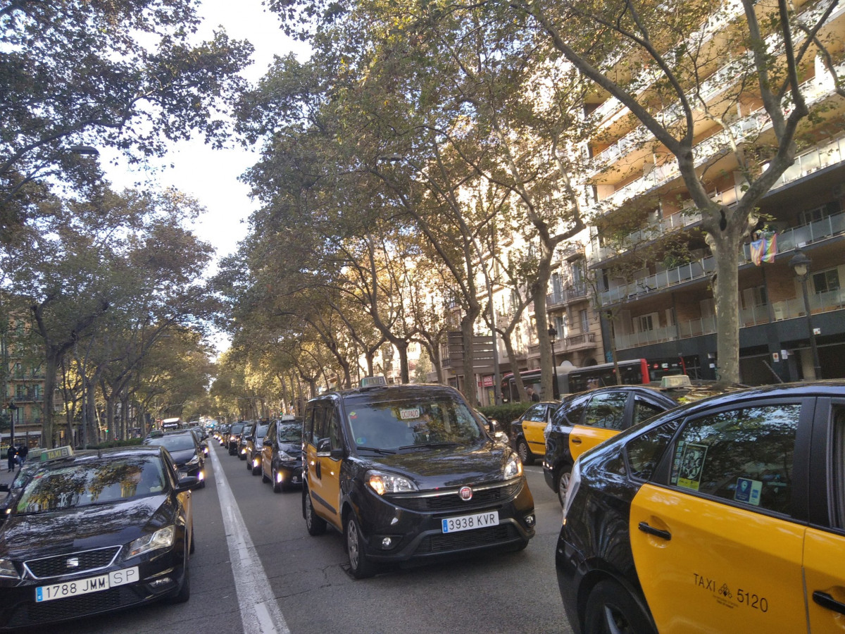 Taxistas manifestacion