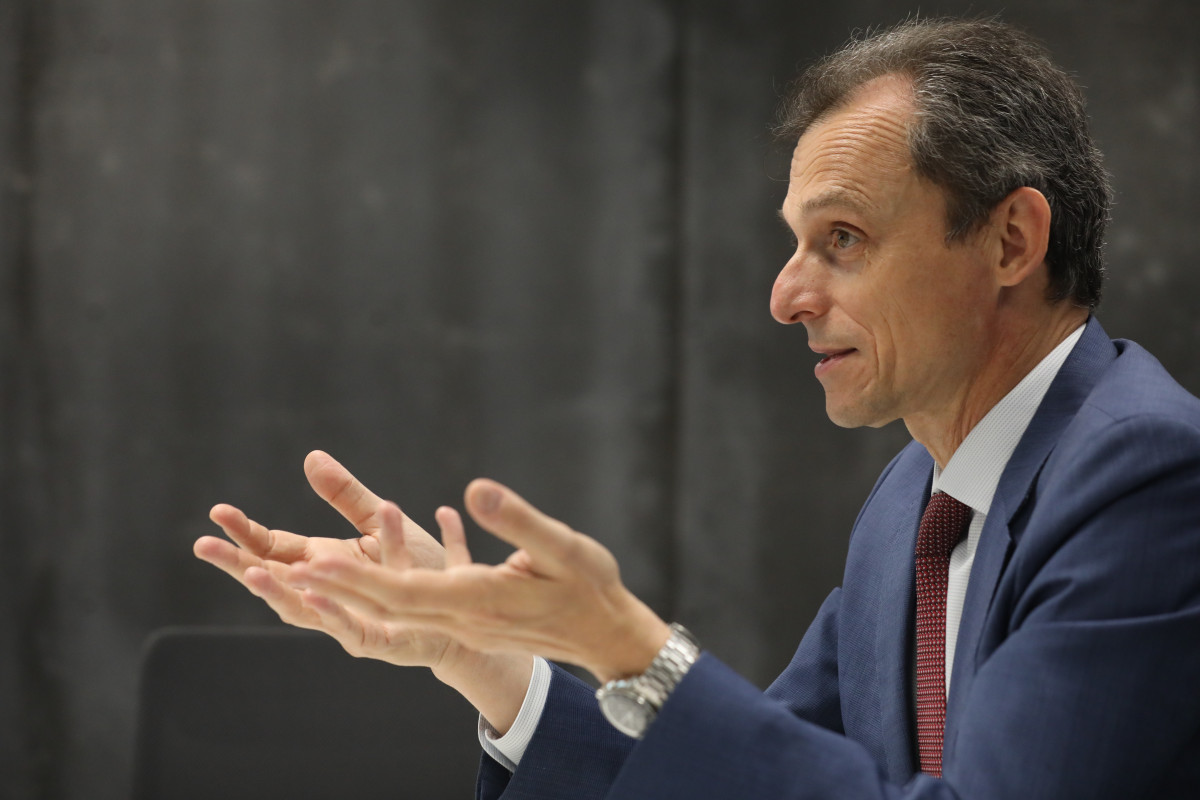 El ministro de Ciencia e Innovación durante una entrevista para Europa Press en la sede del ministerio, en Madrid (España), a 15 de julio de 2020.