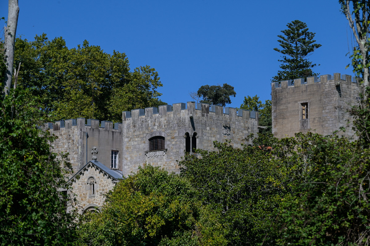 Fachada del Pazo de Meirás