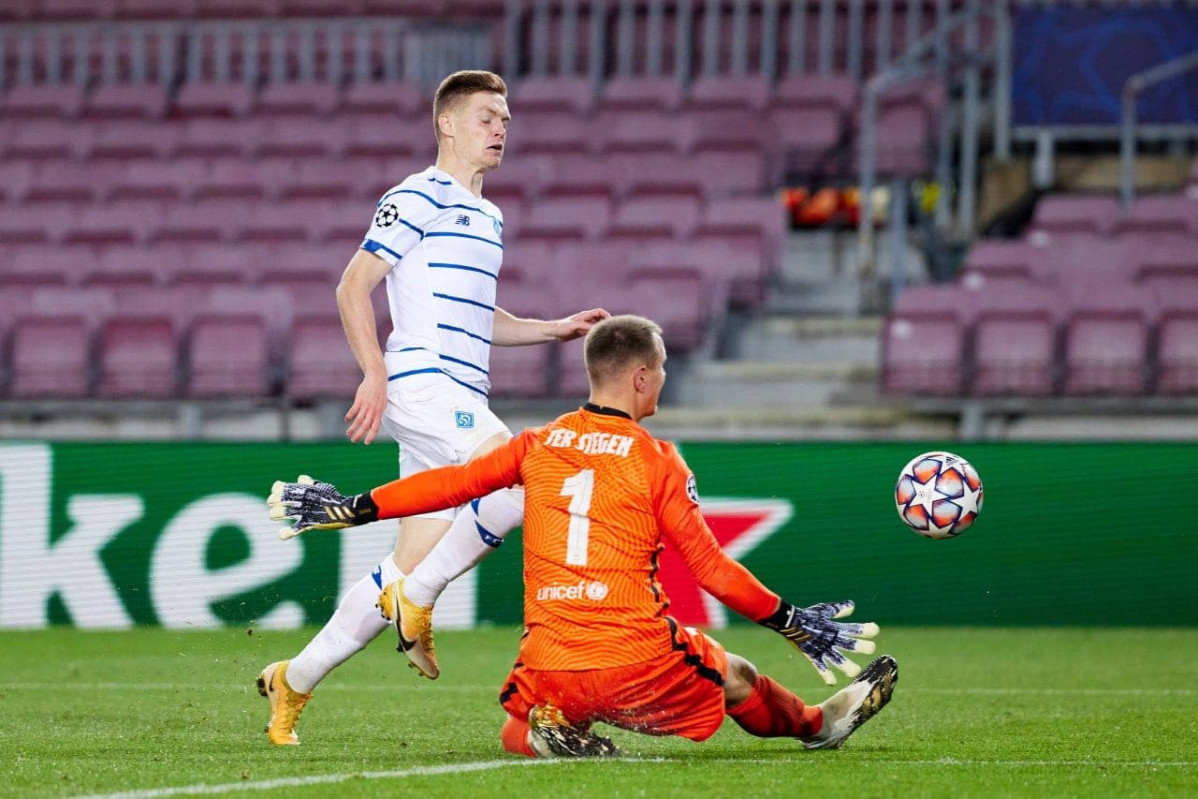 Ter stegen   barça   dinamo kiev