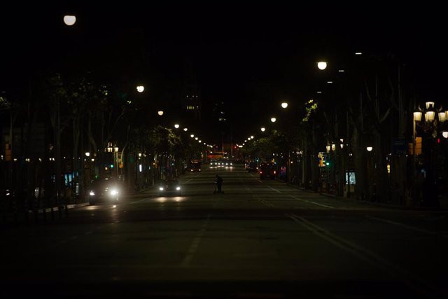 Toque de queda barcelona