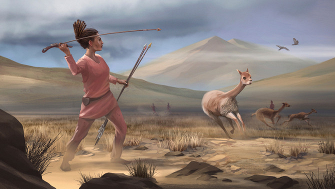 Las mujeres prehistóricas eran grandes cazadoras