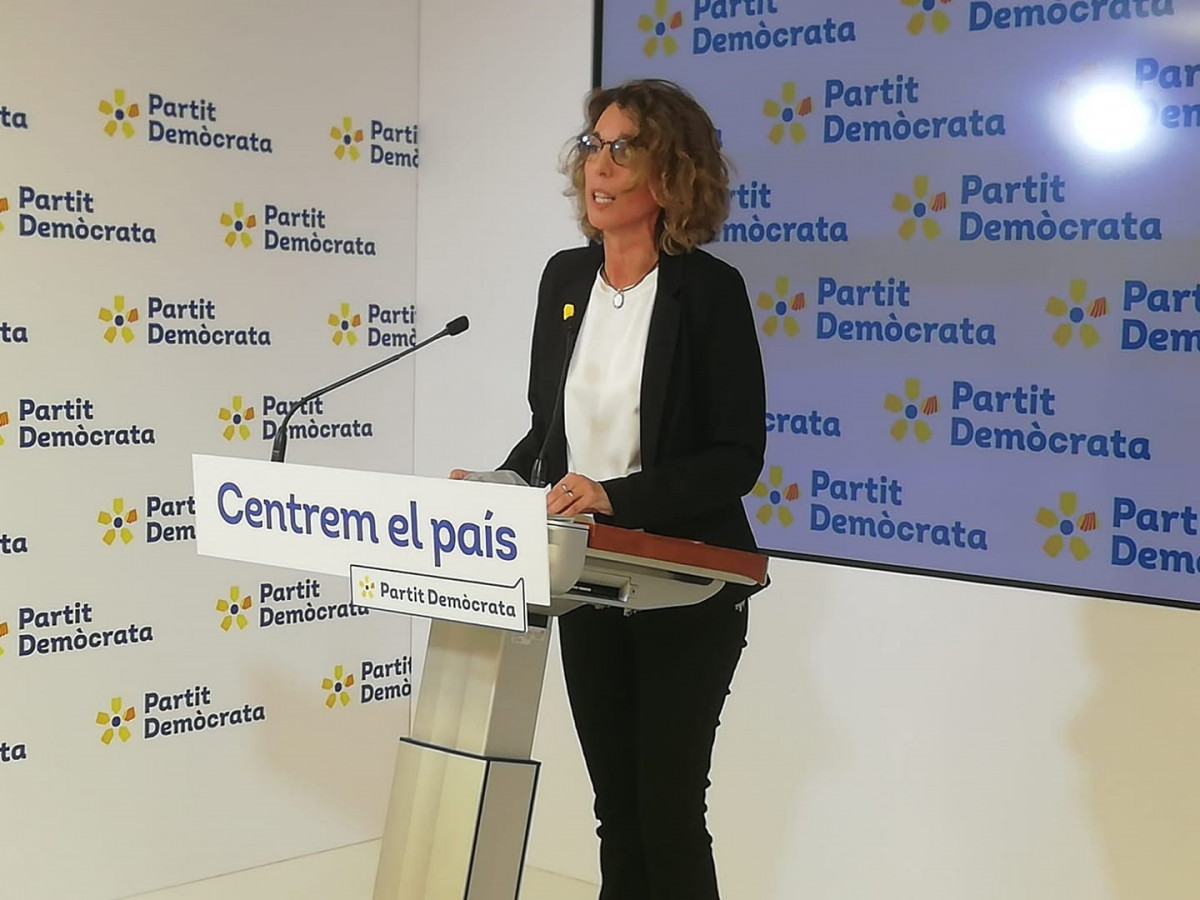 La candidata del PDeCAT a les eleccions, Àngels Chacón.