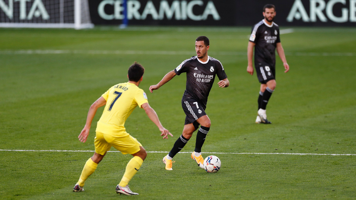 Hazard   gerar moreno   villarreal   real madrid