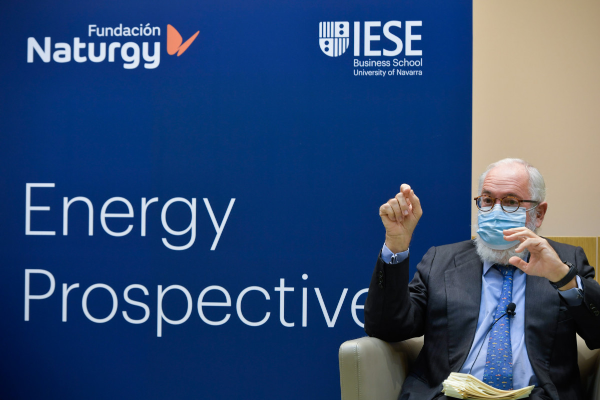Miguel Arias Cañete en Energy Prospectives Fundación Naturgy IESE
