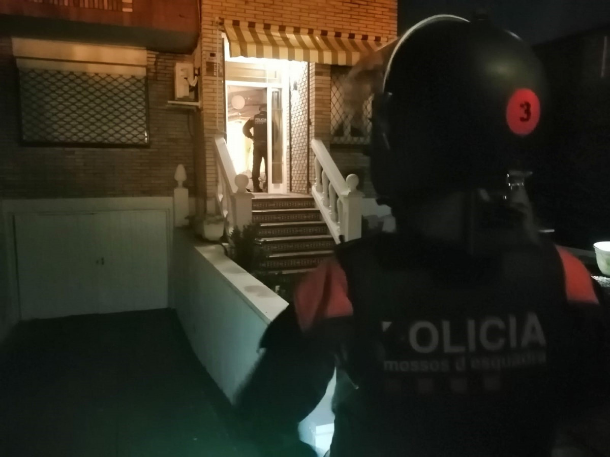Operación contra el tráfico y cultivo de marihuana