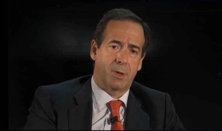 El consejero delegado de CaixaBank, Gonzalo Gortázar, en el XXVII Encuentro del Sector Financiero organizado por Deloitte, 'ABC' y Sociedad de Tasación.