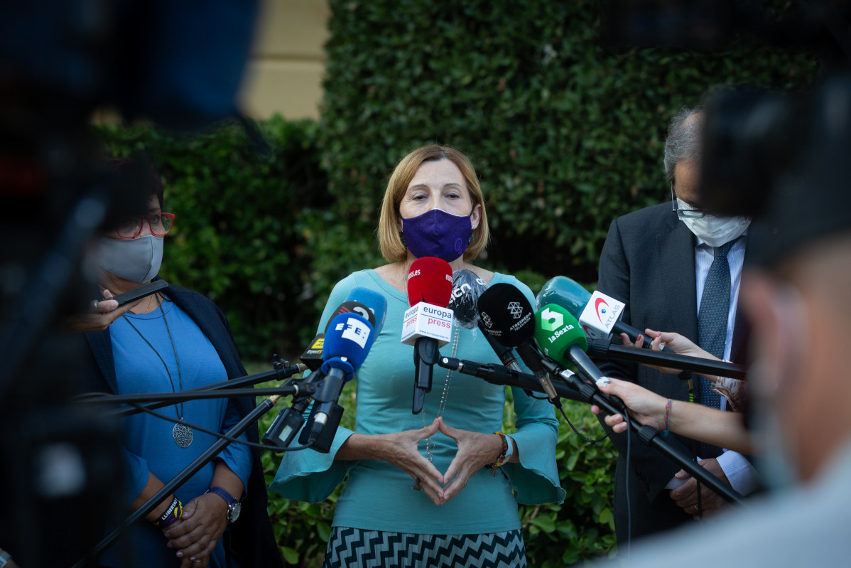 L'expresidenta del Parlament Carme Forcadell.