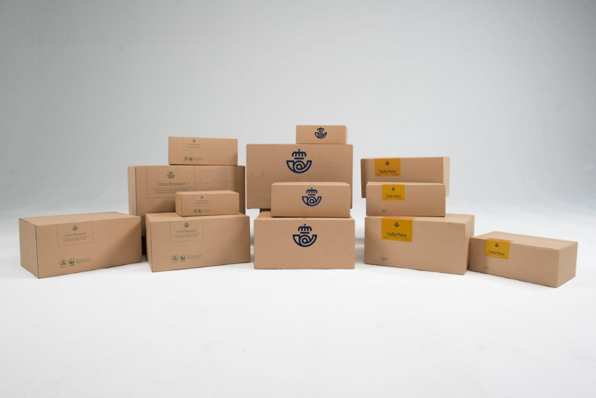 Paquetes de Correos.