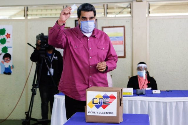 Maduro voto