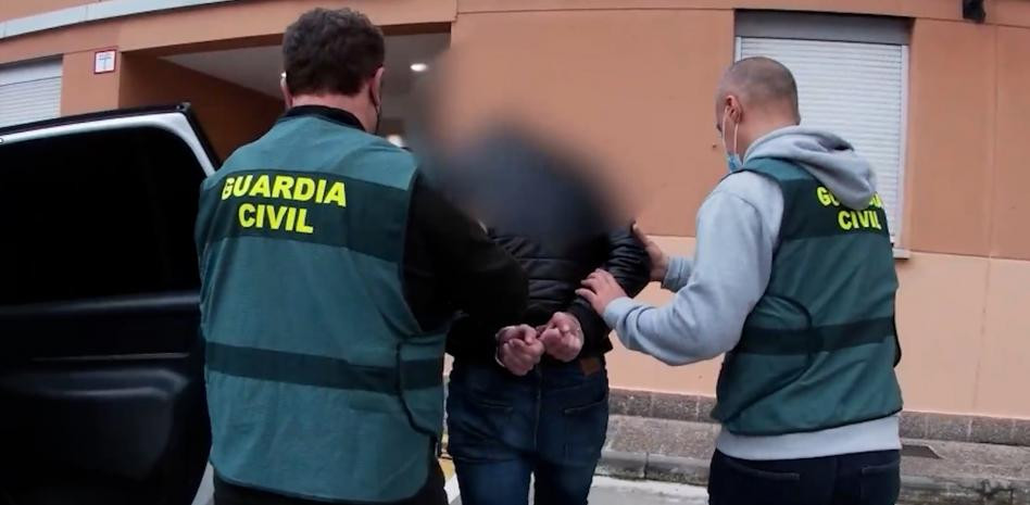 Detenido guardia civil
