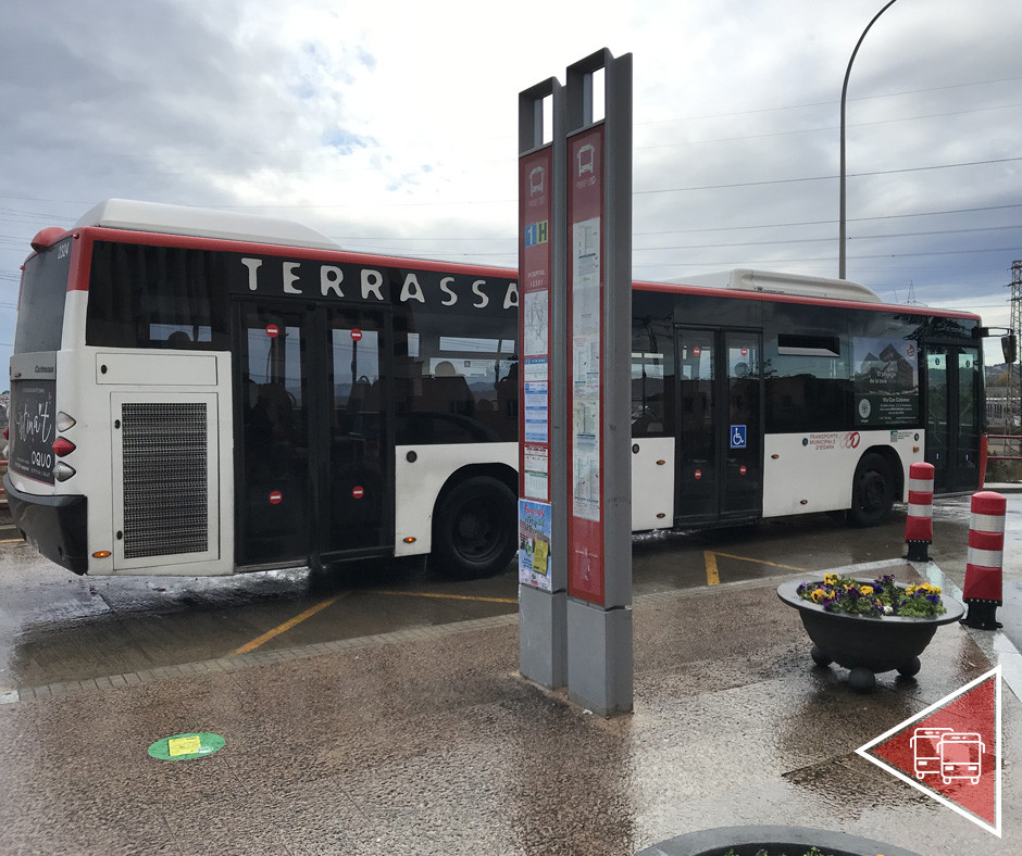 Bus terrasa hospital