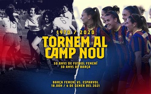 El Barça femenino tiene otra cita con la historia el próximo día de Reyes