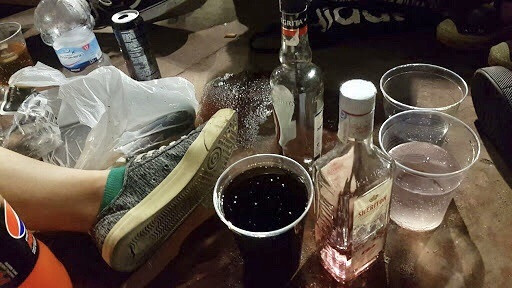 Imagen de un botellón.