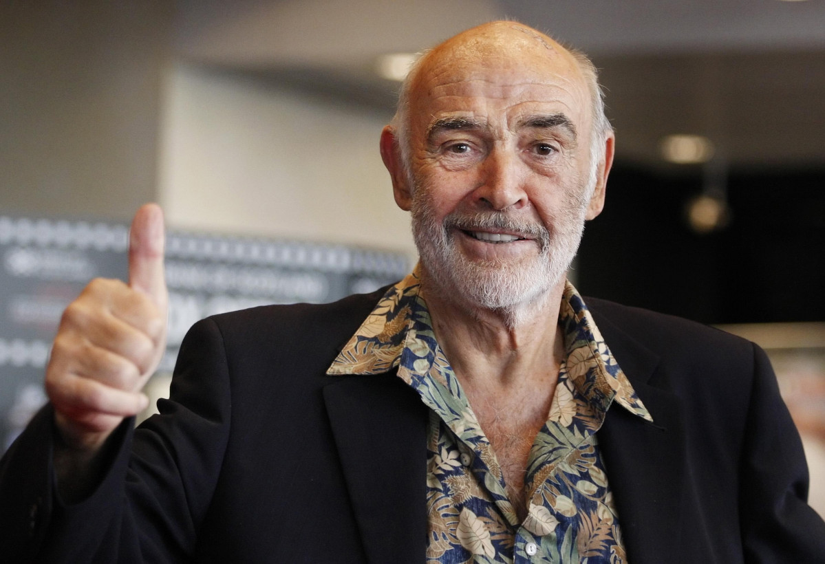 EuropaPress 3405926 filed 20 june 2010 scotland edinburgh scottish actor sean connery poses for
