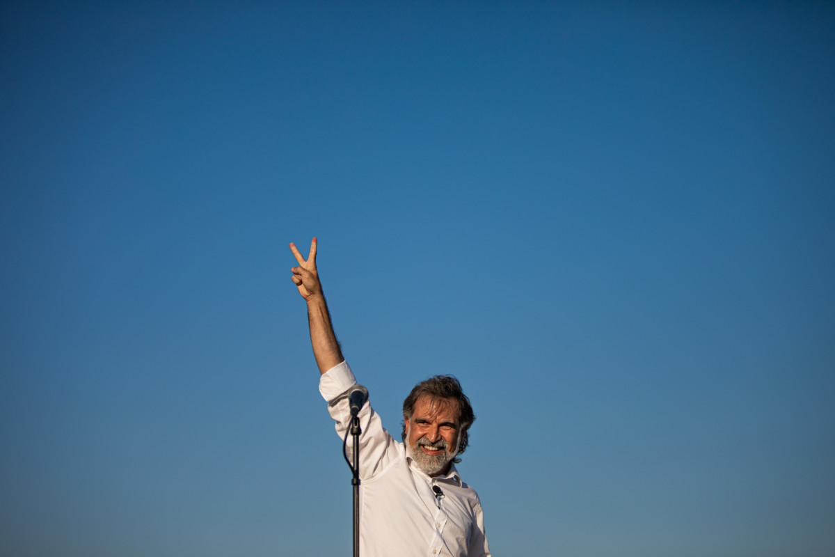 El presidente de Òmnium, Jordi Cuixart