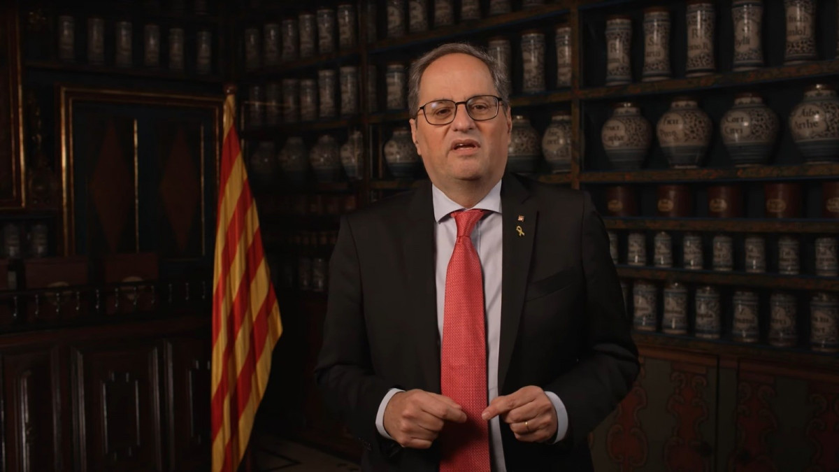 El expresidente de la Generalitat Quim Torra.