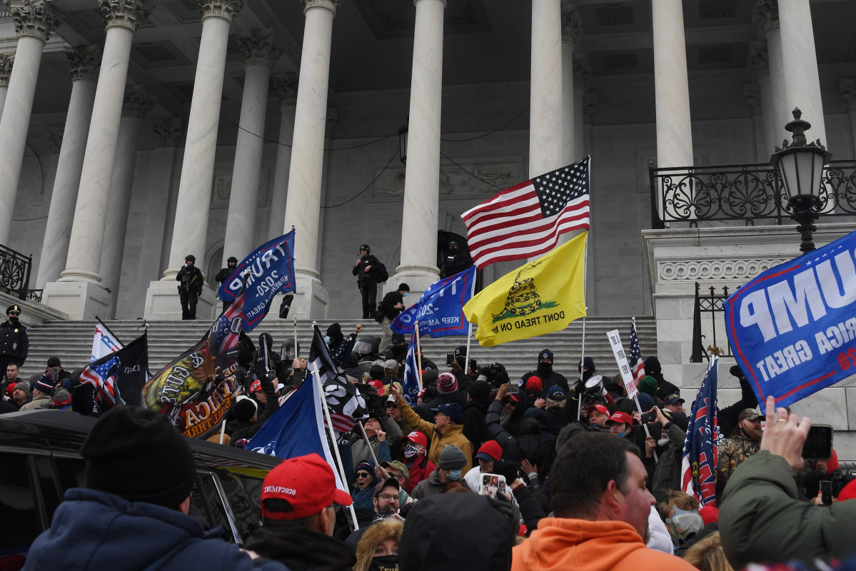 EuropaPress 3506290 06 january 2021 us washington supporters of us president donald trump storm