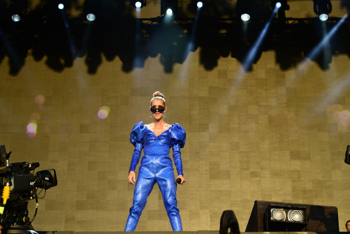 EuropaPress 2253902 05 july 2019 england london canadian singer celine dion performs on stage