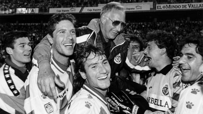 Vicente Cantatore con el Real Valladolid