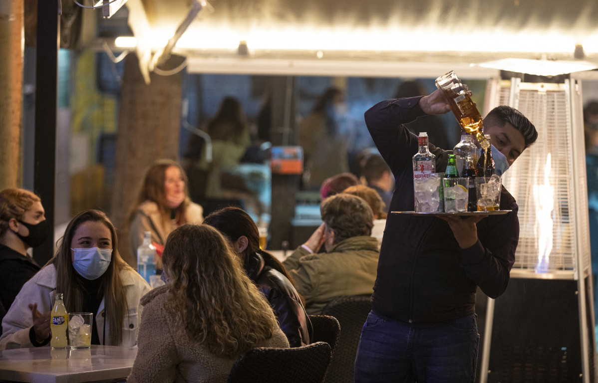 Terrassa d'un bar (Arxiu)