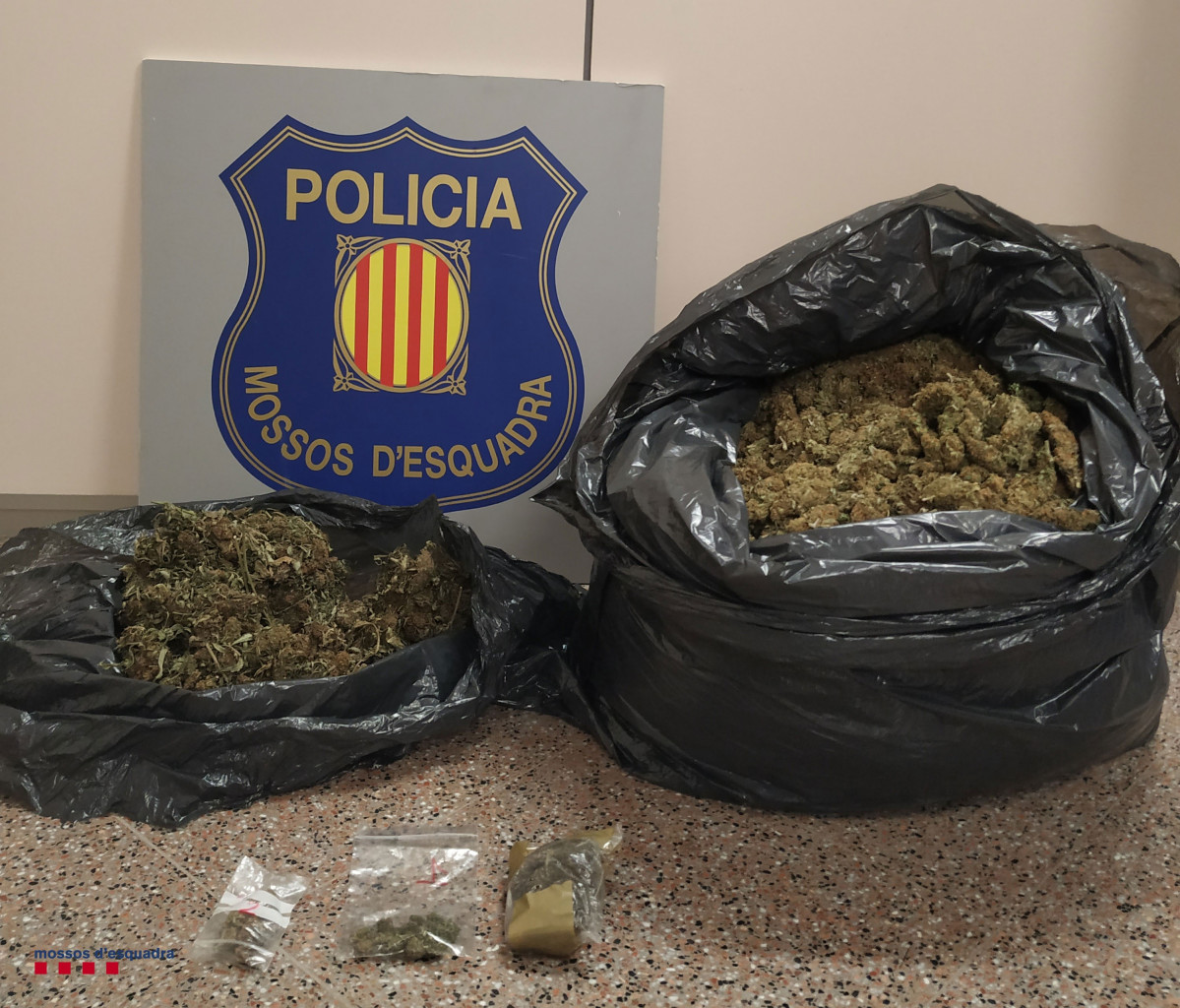 EuropaPress 3523357 detenidos cunit tarragona transportar mas kilos cogollos marihuana