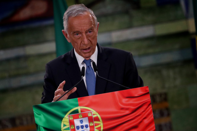 EuropaPress 3533271 25 january 2021 portugal lisbon portuguese president marcelo rebelo sousa