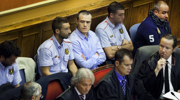 Ricardo Mateo en un juicio en 2013