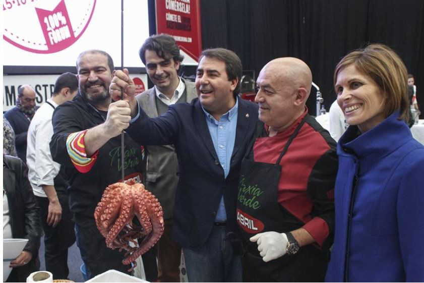 Francisco Gómez, de O Carballiño, mejor pulpeiro en el Fórum Gastronómico 2015