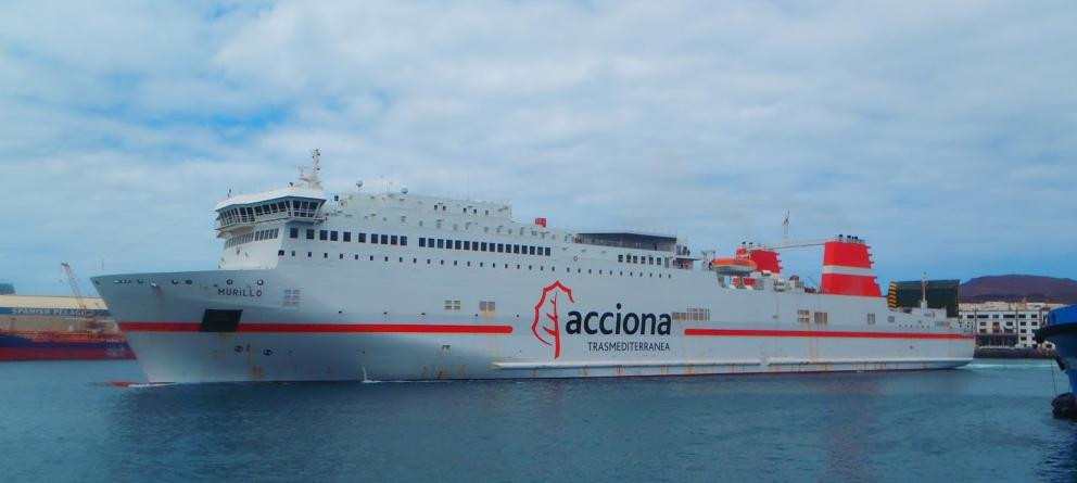 Las pérdidas obligan a Acciona a vender el Transmediterránea al fondo buitre Cerberus