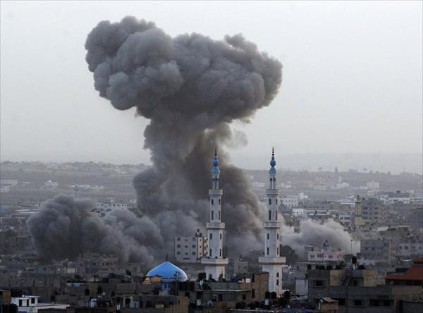 israel bombardea gaza