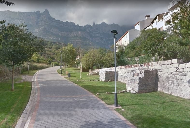 Alumbrado público de Monistrol de Montserrat (Barcelona)