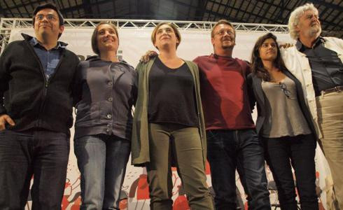 Colau apuesta por Xavier Domènech y Marta Sibina para una coalición de "soberanía en común"