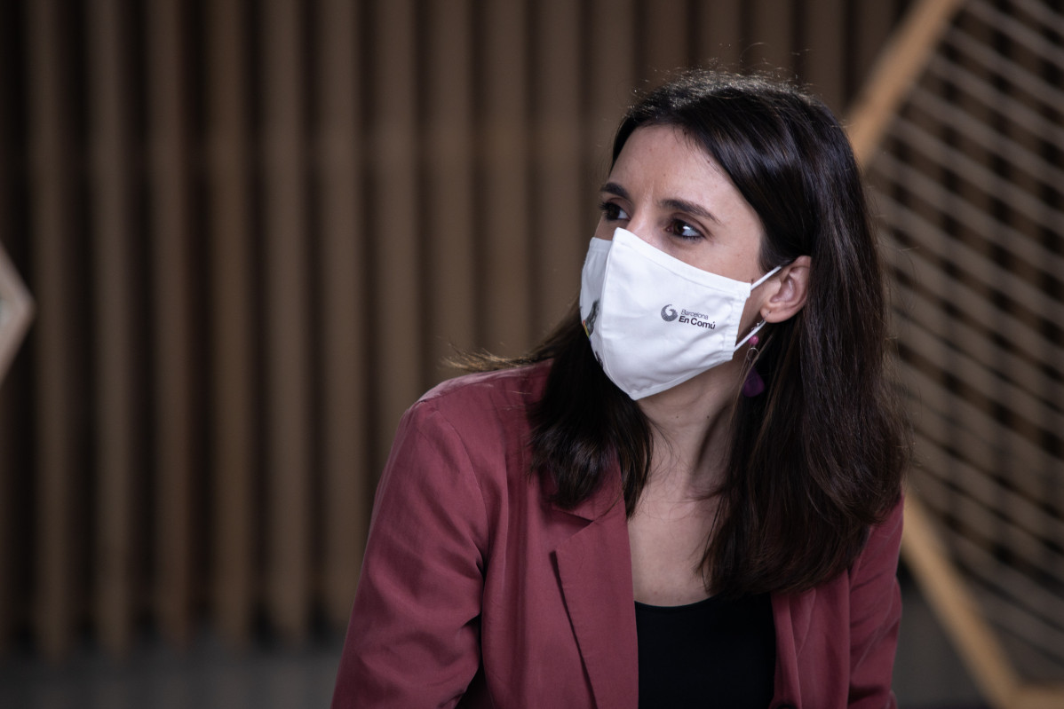 EuropaPress 3550074 ministra igualdad irene montero acto comu podem titulado cambio feminista