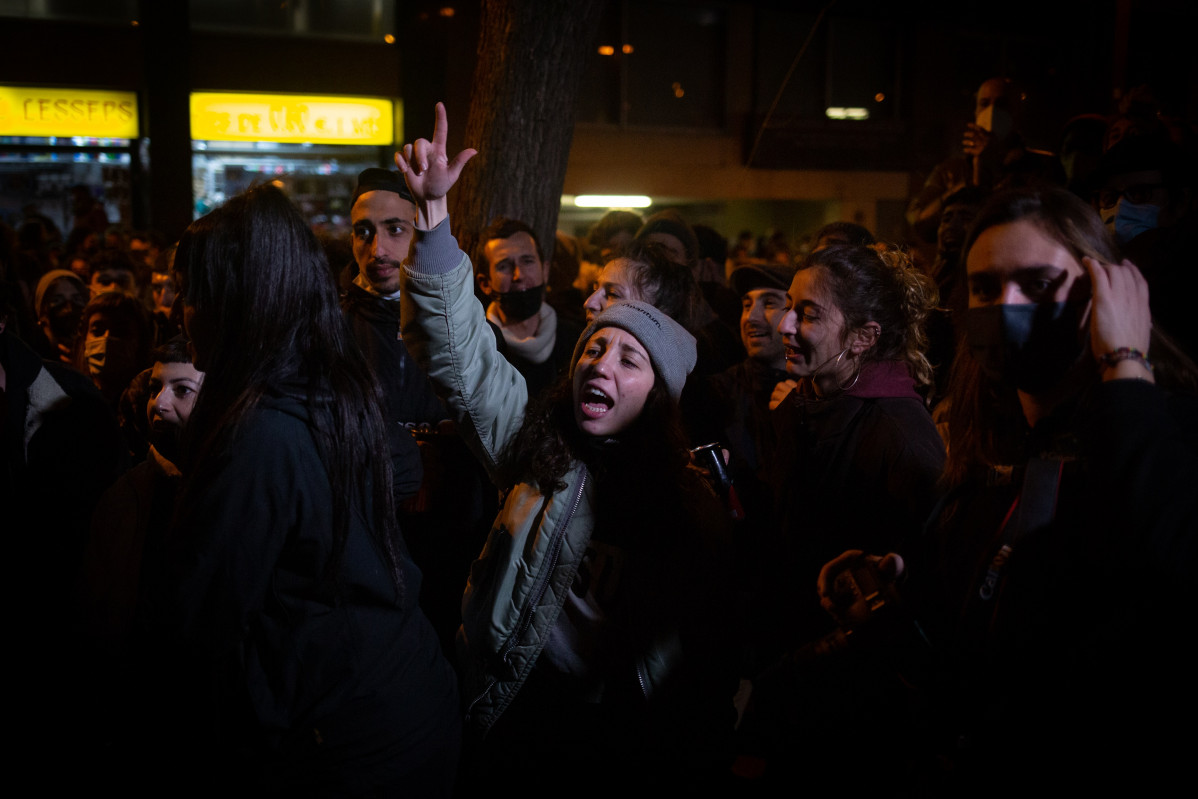 EuropaPress 3566439 protestas barcelona detencion ingreso prision rapero pablo hasel delitos