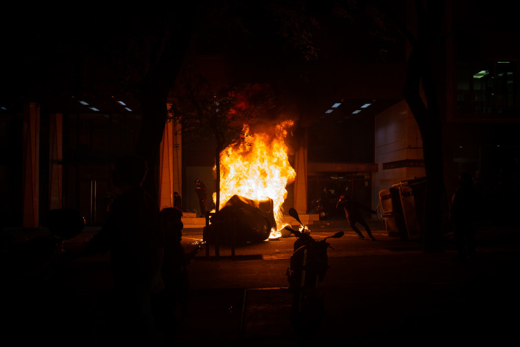 Las protestas contra la detención de Pablo Hasel dejan 30 heridos, ocho de ellos ingresados