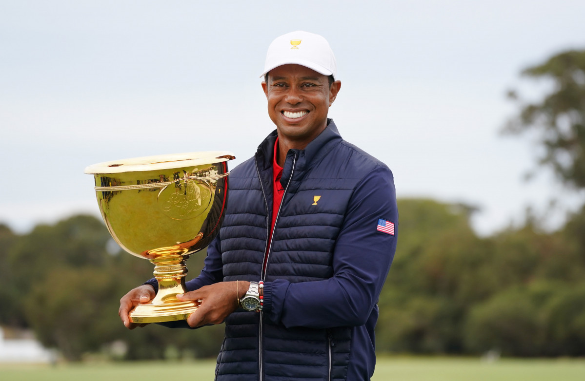 El estadounidense Tiger Woods