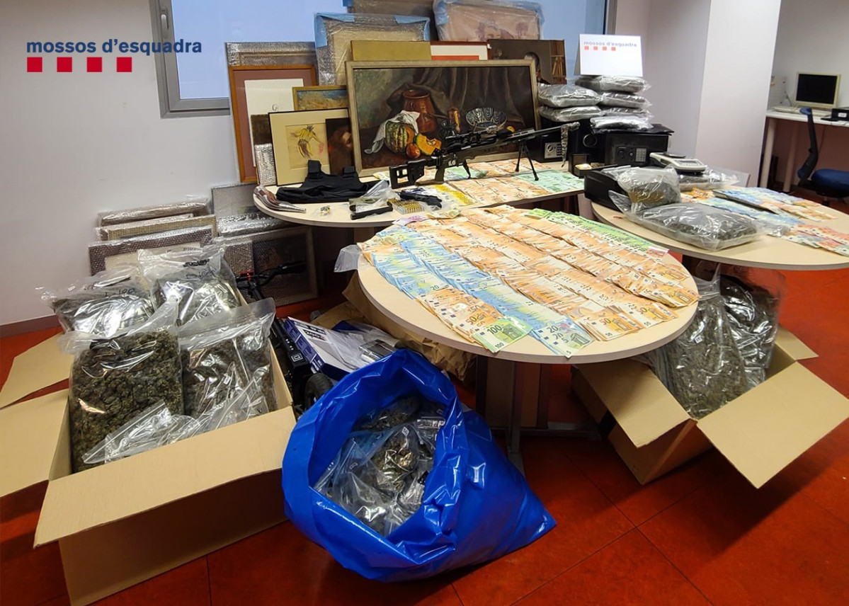 Los Mossos desarticulan una organización criminal con epicentro en Barcelona
