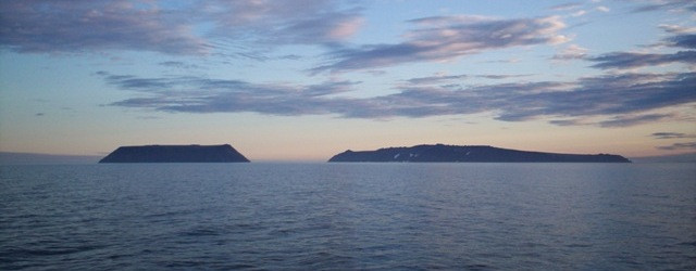 Diomede Islands Bering Sea Jul 2006