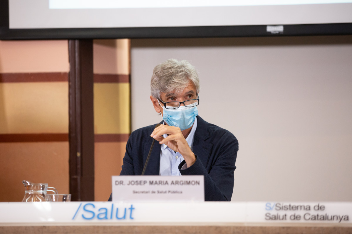 Archivo - Arxiu - El secretari de Salut Pública de la Generalitat, Josep Maria Argimon