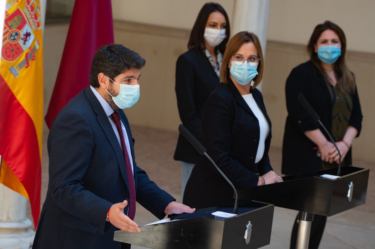 El president de la Comunitat de Múrcia, Fernando López Miras (Arxiu)