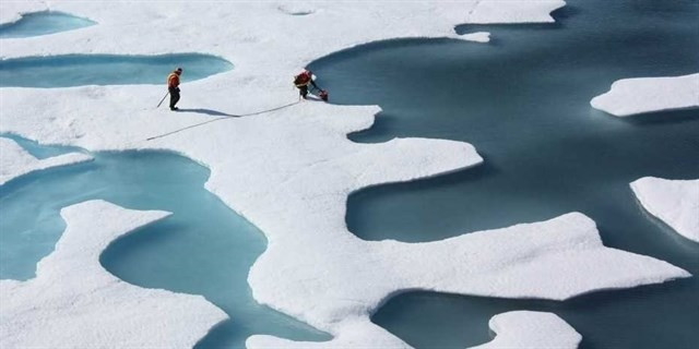 Una autopista de aire caliente produjo deshielo invernal en el Ártico