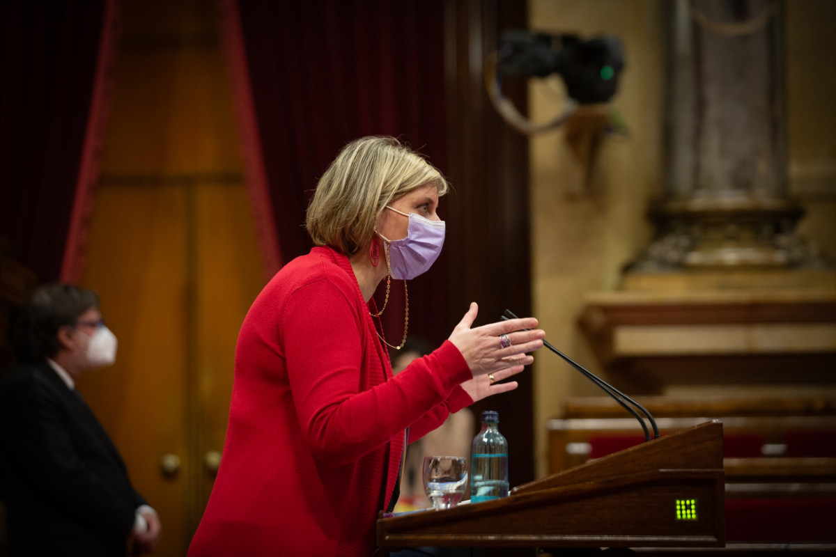 La consellera de Salud, Alba Vergés