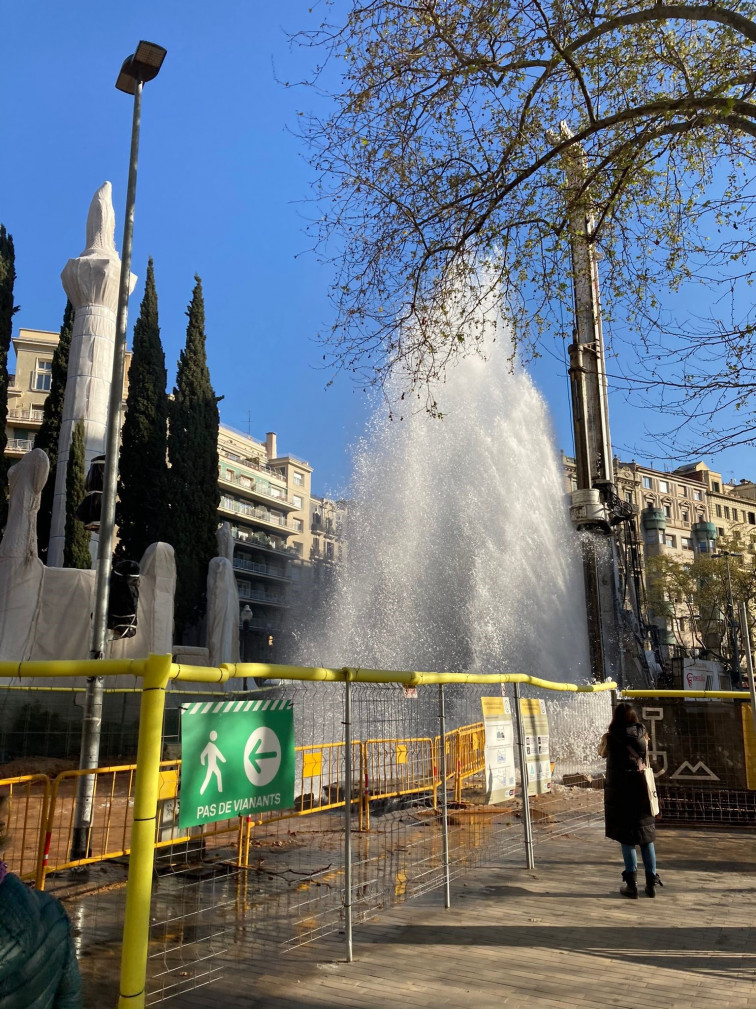 El reventón de la tubería en Diagonal, consecuencia de la mala gestión de BIMSA