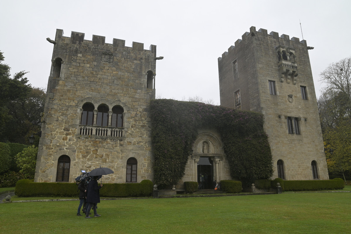 Archivo - Pazo de Meirás el día de su devolución al Estado, en Sada, A Coruña, Galicia, (España), a 10 de diciembre de 2020. La familia Franco devuelve hoy al Estado el pazo de Meirás, que pasar
