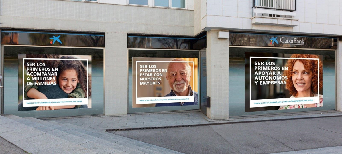 Campanya de CaixaBank després de la seva fusió amb Bankia