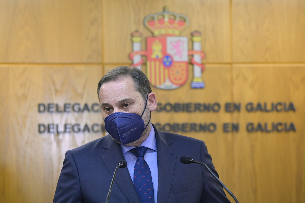 El ministro de Transportes, Movilidad y Agenda Urbana, José Luis Ábalos