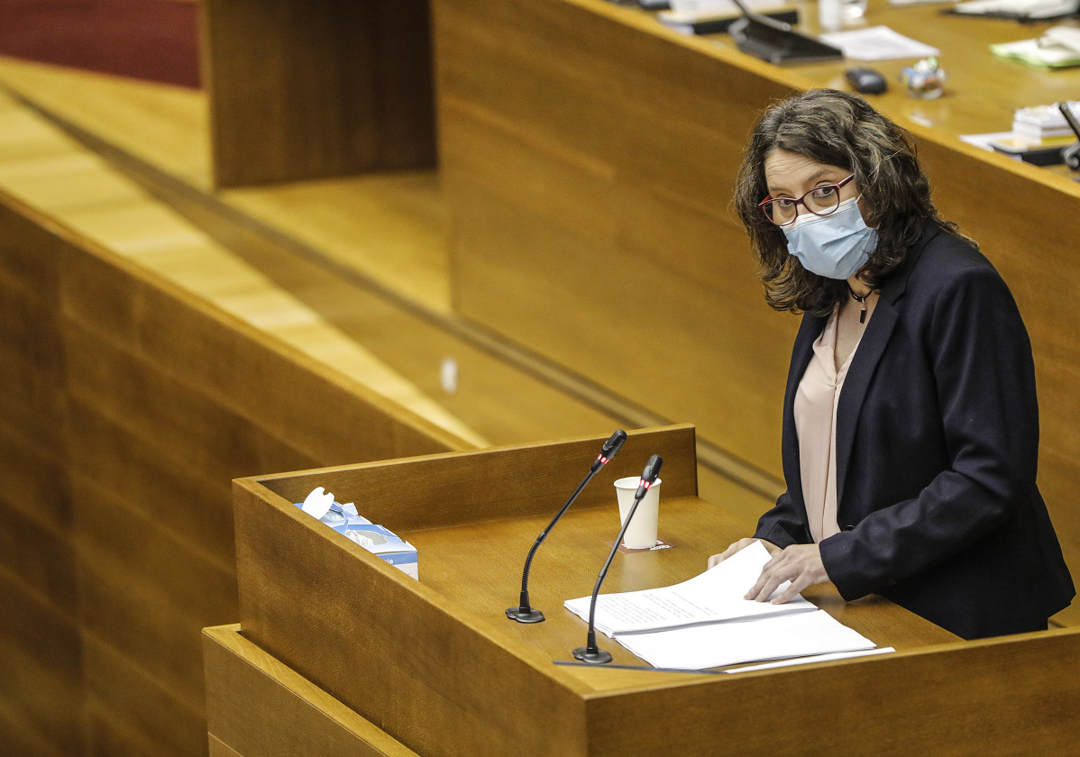 La vicepresidenta de la Generalitat y consellera de Igualdad, Mónica Oltra